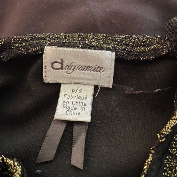 Gold black dress for special occasions - Picture 3 of 3